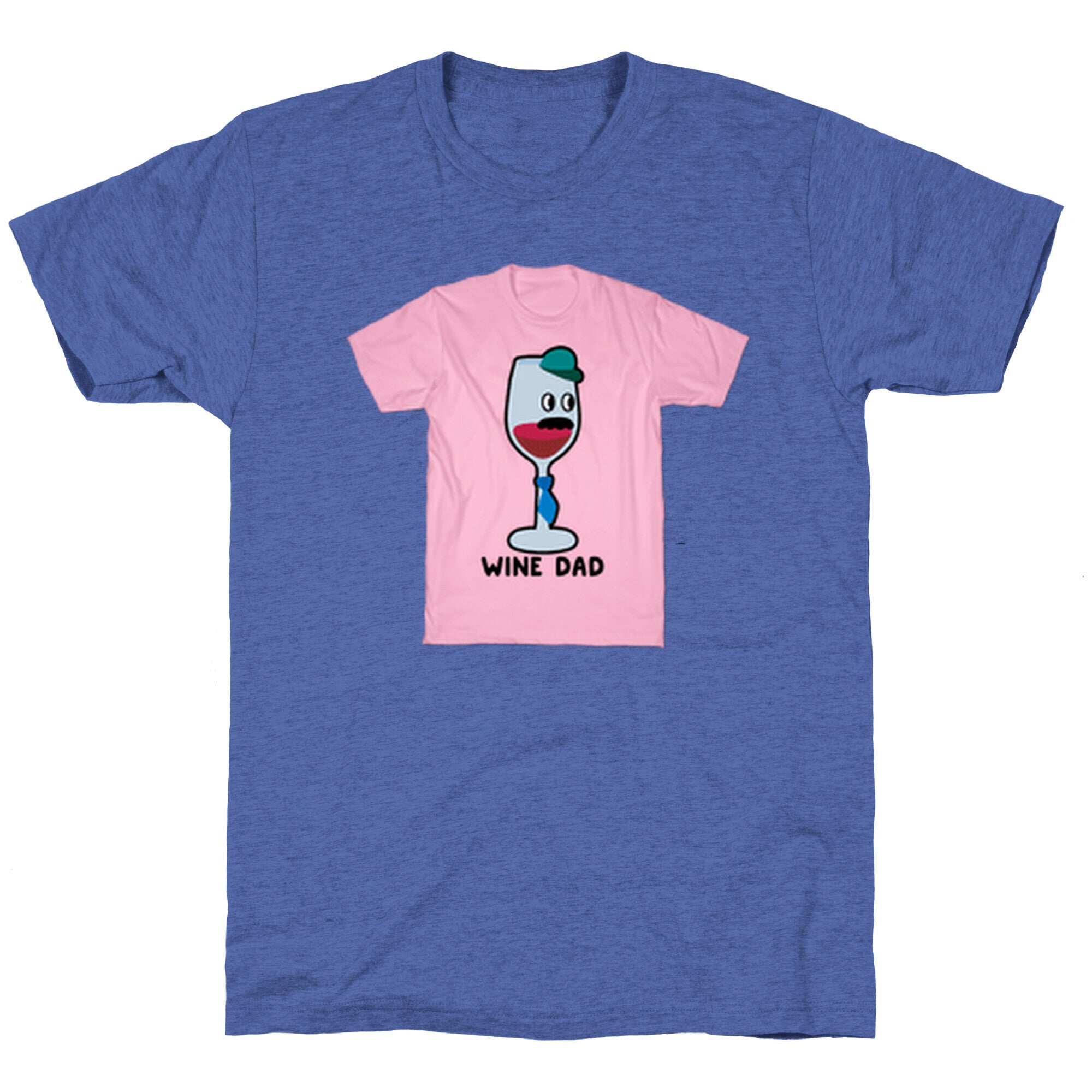 Wine Dad Unisex Triblend Tee